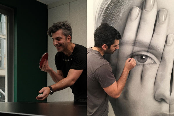 La raquette et le pinceau : rencontre avec Tigran Tsitoghdzyan